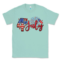 Seafoam 4th of july zillion Classic Tee - Zillion Design Studio