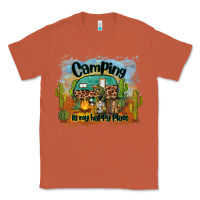 Copper camping is my happy place Classic Tee - BarkalooDesign