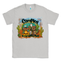 Moon Dust camping is my happy place Classic Tee - BarkalooDesign