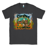 Smoke camping is my happy place Classic Tee - BarkalooDesign