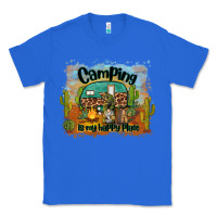 True Royal camping is my happy place Classic Tee - BarkalooDesign