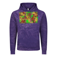 Cloud Purple mardi gras crawfish and glitter background Vintage Hoodie - AdoDesignShop