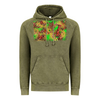 Vintage Olive mardi gras crawfish and glitter background Vintage Hoodie - AdoDesignShop