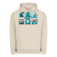Pigment French Oak winter gnomies Urban Hoodie - NancyCooperArtShop