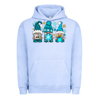 Pigment Grape Ice winter gnomies Urban Hoodie - NancyCooperArtShop