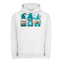 Pigment Lunar Rock winter gnomies Urban Hoodie - NancyCooperArtShop