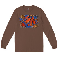 Chestnut basketball background Long Sleeve Tee - texasbilliewilder