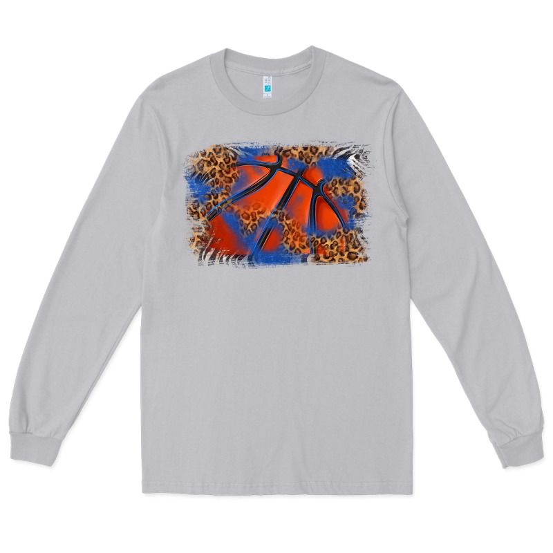 Basketball Background Long Sleeve Tee by texasbilliewilder | Teevron