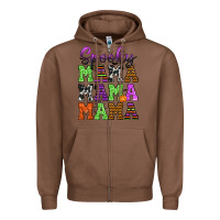 Chestnut Spooky Mama Zipper Hoodie - texasbilliewilder