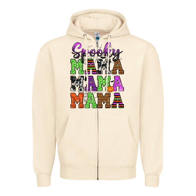 Spooky Mama Zipper Hoodie by texasbilliewilder | Teevron