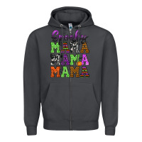 Smoke Spooky Mama Zipper Hoodie - texasbilliewilder