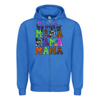 True Royal Spooky Mama Zipper Hoodie - texasbilliewilder