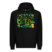Black st.patrick's day crew Premium Hoodie - MaliasSmallBusiness
