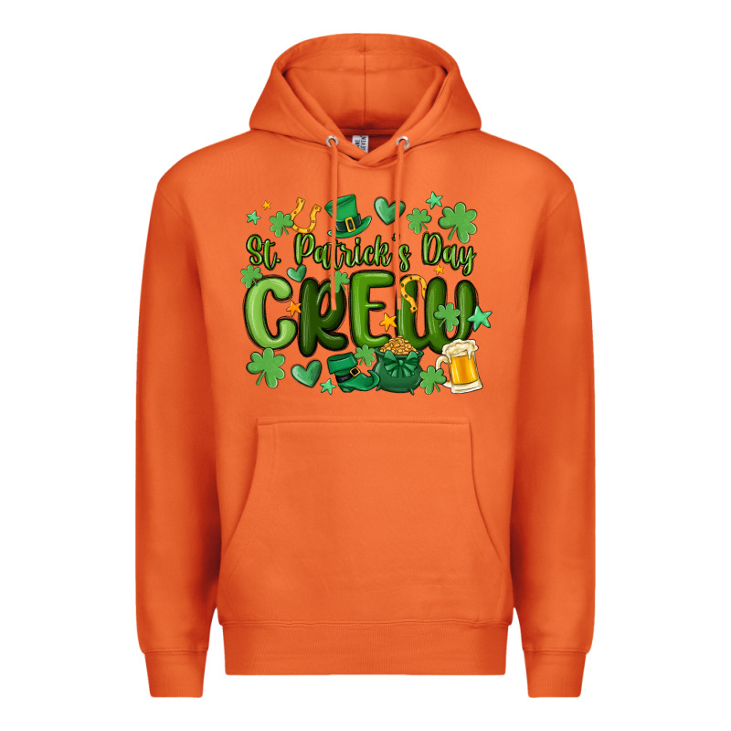 St.patrick's Day Crew Premium Hoodie by MaliasSmallBusiness | Teevron