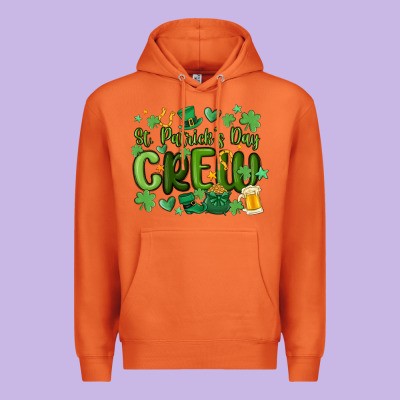 St.patrick's Day Crew Premium Hoodie Designed By Maliassmallbusiness