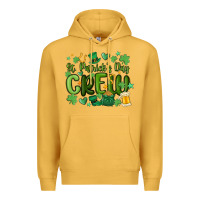 Mustard st.patrick's day crew Premium Hoodie - MaliasSmallBusiness