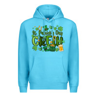 Ocean Blue st.patrick's day crew Premium Hoodie - MaliasSmallBusiness