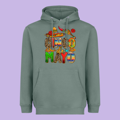 Cinco De Mayo Heavyweight Hoodie Designed By Adodesignshop