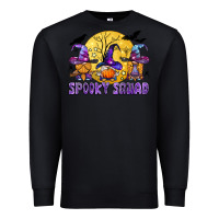 Black spooky squad Premium Sweatshirt - BundleAndBundleShop