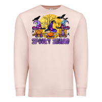 Pale Pink spooky squad Premium Sweatshirt - BundleAndBundleShop