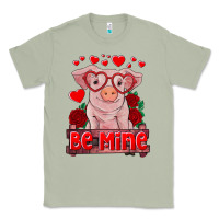 Matcha be mine valentine's day baby pig Classic Tee - RanaPortraitStore