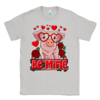 Moon Dust be mine valentine's day baby pig Classic Tee - RanaPortraitStore