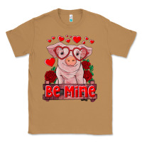 Toasted Coconut be mine valentine's day baby pig Classic Tee - RanaPortraitStore