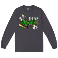 Smoke little sister biggest fan soccer Long Sleeve Tee - Zillion Design Studio