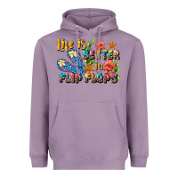Lavender life is better in flip flops summer Heavyweight Hoodie - JahusDesignShop
