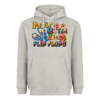 Moon Dust life is better in flip flops summer Heavyweight Hoodie - JahusDesignShop
