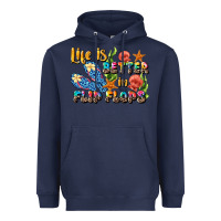 Navy life is better in flip flops summer Heavyweight Hoodie - JahusDesignShop