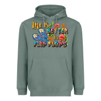 Sage life is better in flip flops summer Heavyweight Hoodie - JahusDesignShop