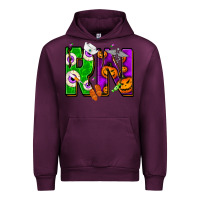 Mauve Wine halloween rn Urban Hoodie - NancyCooperArtShop