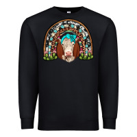 Black hereford rainbow Premium Sweatshirt - JahusDesignShop