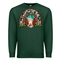 Sports Green hereford rainbow Premium Sweatshirt - JahusDesignShop