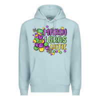 Blue Mist mardi gras cutie Premium Hoodie - MaliasSmallBusiness