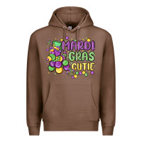 Chestnut mardi gras cutie Premium Hoodie - MaliasSmallBusiness