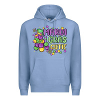 Colony Blue mardi gras cutie Premium Hoodie - MaliasSmallBusiness