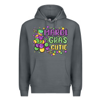 Rock mardi gras cutie Premium Hoodie - MaliasSmallBusiness