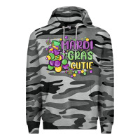 Slate Camo mardi gras cutie Premium Hoodie - MaliasSmallBusiness