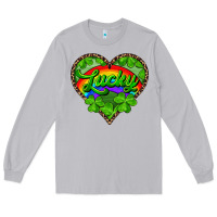Moon Dust lucky heart with leopard Long Sleeve Tee - RanaPortraitStore