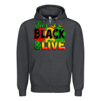 Smoke stay black and live Zipper Hoodie - Zillion Design Studio
