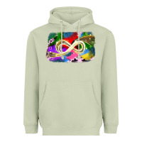 Matcha infinity symbol autism Heavyweight Hoodie - JahusDesignShop