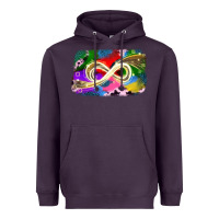 Plum infinity symbol autism Heavyweight Hoodie - JahusDesignShop