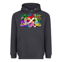 Smoke infinity symbol autism Heavyweight Hoodie - JahusDesignShop