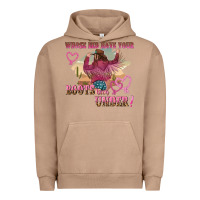 Pigment Burro whose bed have youre boots been under Urban Hoodie - NancyCooperArtShop