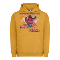 Pigment Peanut Butter whose bed have youre boots been under Urban Hoodie - NancyCooperArtShop