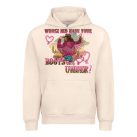 Sandshell whose bed have youre boots been under Urban Hoodie - NancyCooperArtShop