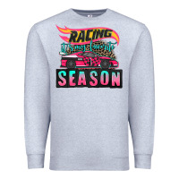 Heather Grey racing it's my favorite season sport car Premium Sweatshirt - AdoDesignShop