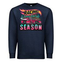 Navy racing it's my favorite season sport car Premium Sweatshirt - AdoDesignShop
